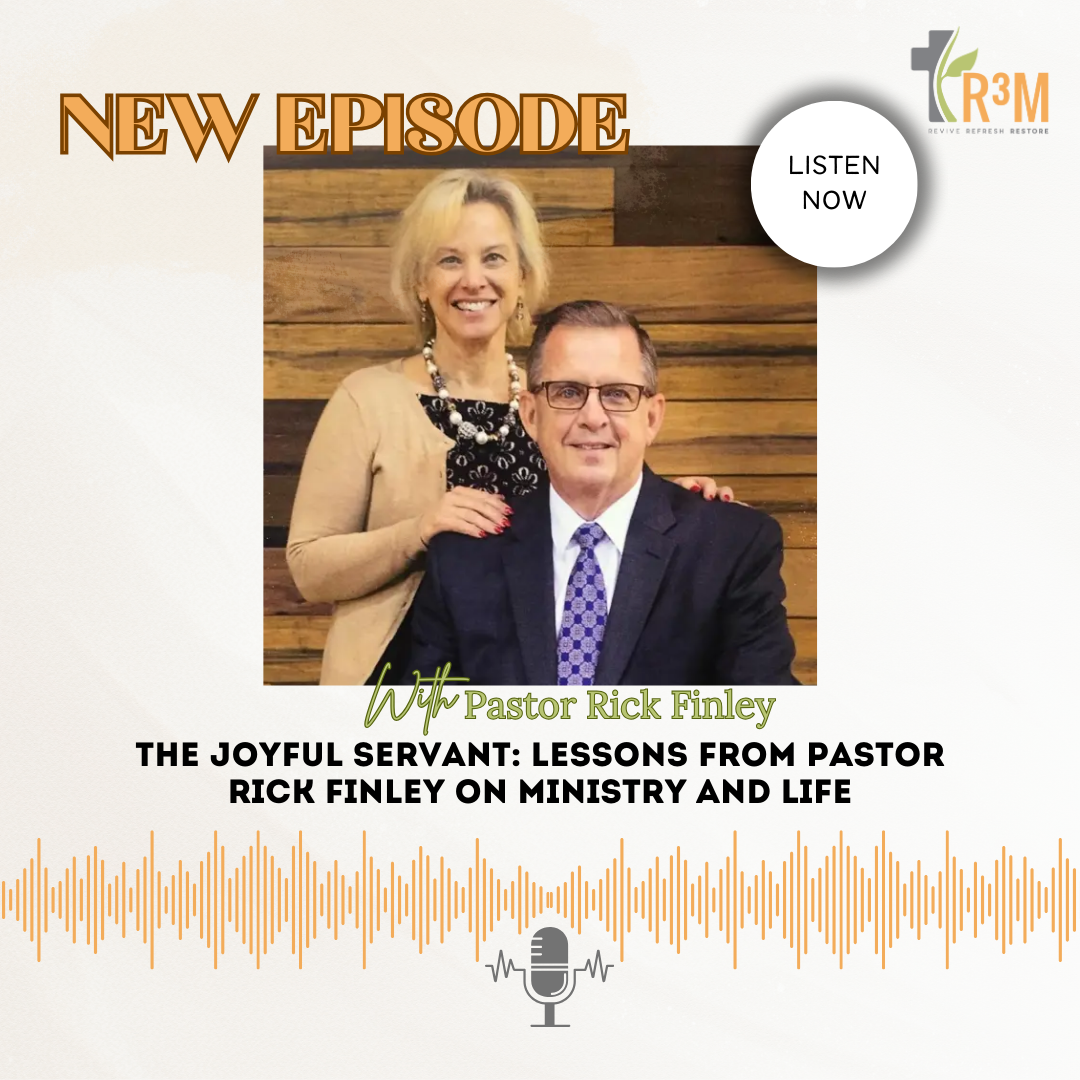 R3MinistryNetwork Podcast as we dive deep into 🌟Cultivating Joy in Ministry!🌟with Pastor Rick Finley of Fellowship Baptist Church.